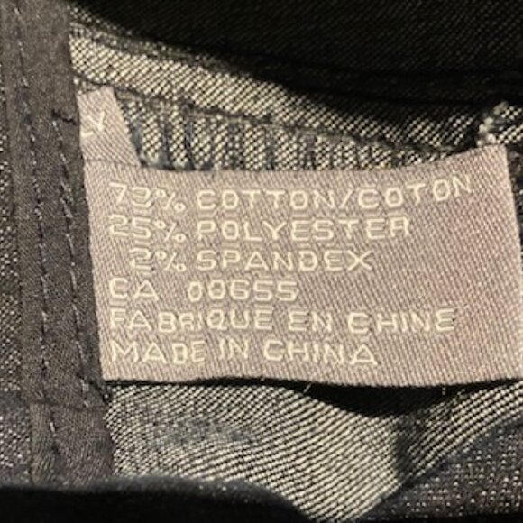 RW&CO. Premium Denim Dark Blue A Line Skirt - Size 0 - Picture 6 of 7